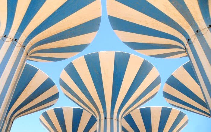 Kuwait Towers on the Arabian Gulf